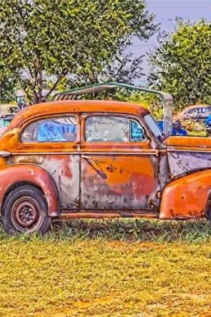 Old Rusted Car Paint By Numbers.jpeg