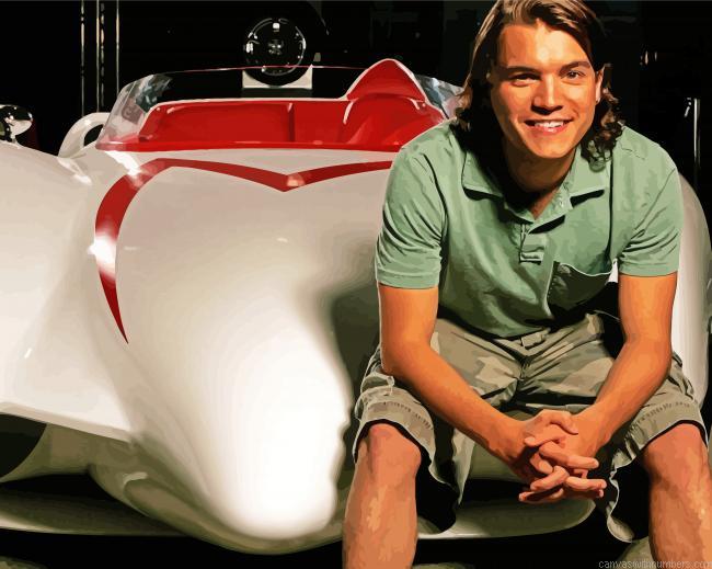 SPEED RACER Movie Character Paint By Numbers