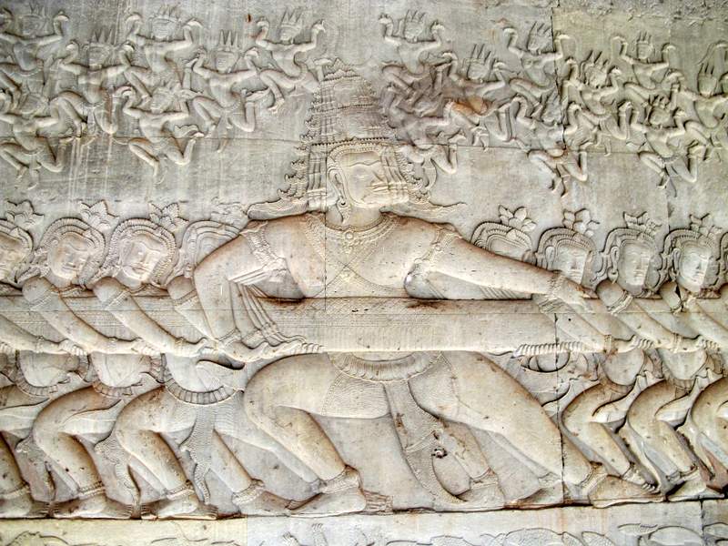 Barattage de la mer de lait