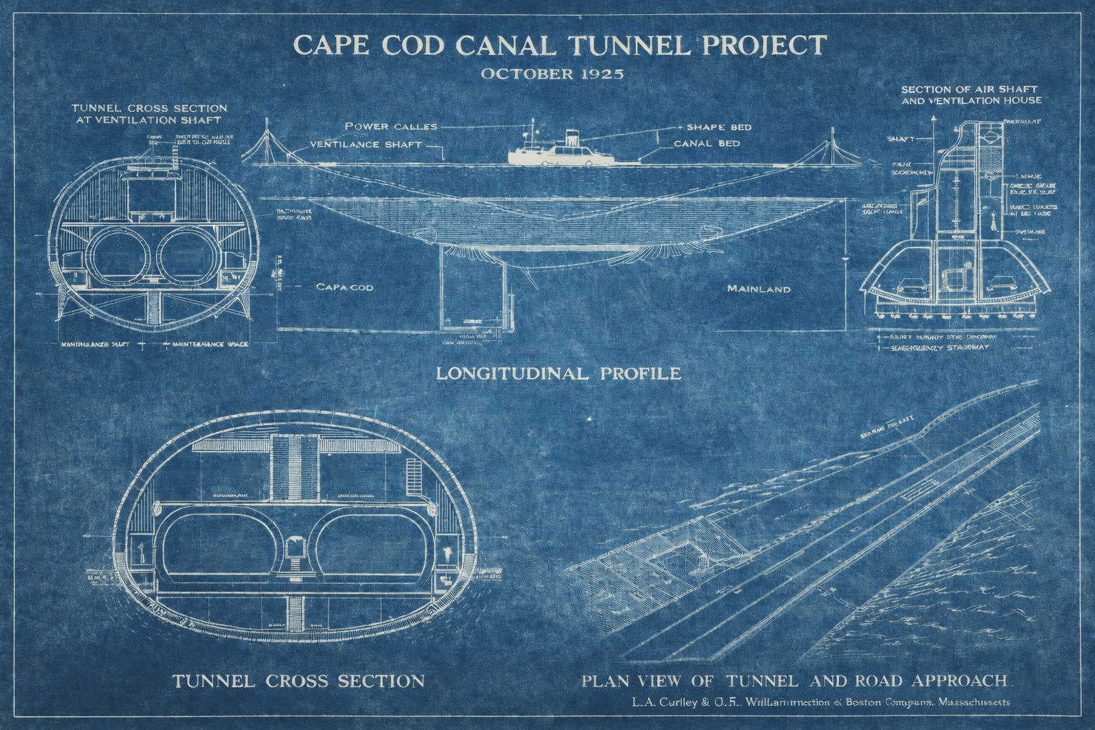 Cape Cod Tunnel Engineering Blueprint
