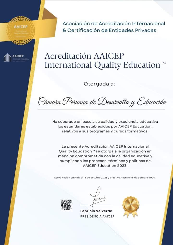 Acreditación AAICEP