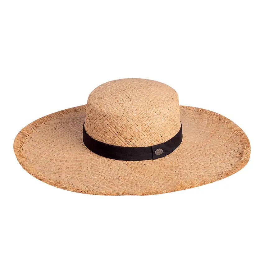  Morticia Raffia Καπέλο 'Ηλιου | Karfil Hats Black 2026