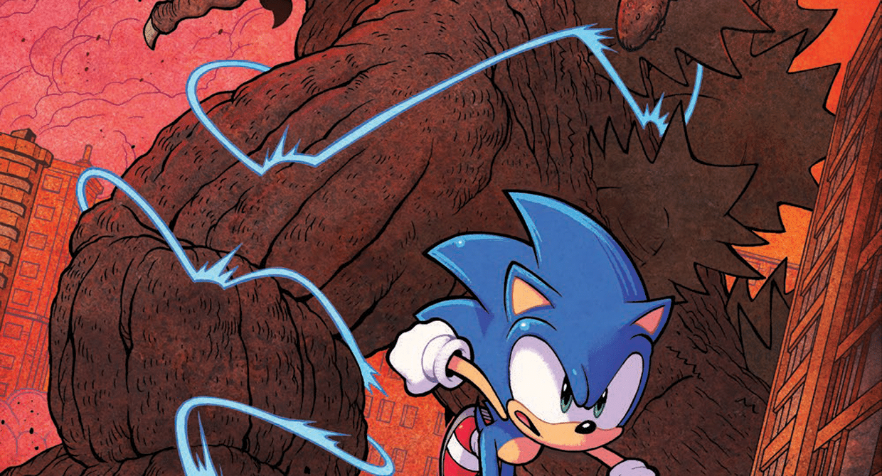 Sonic the Hedgehog X Godzilla