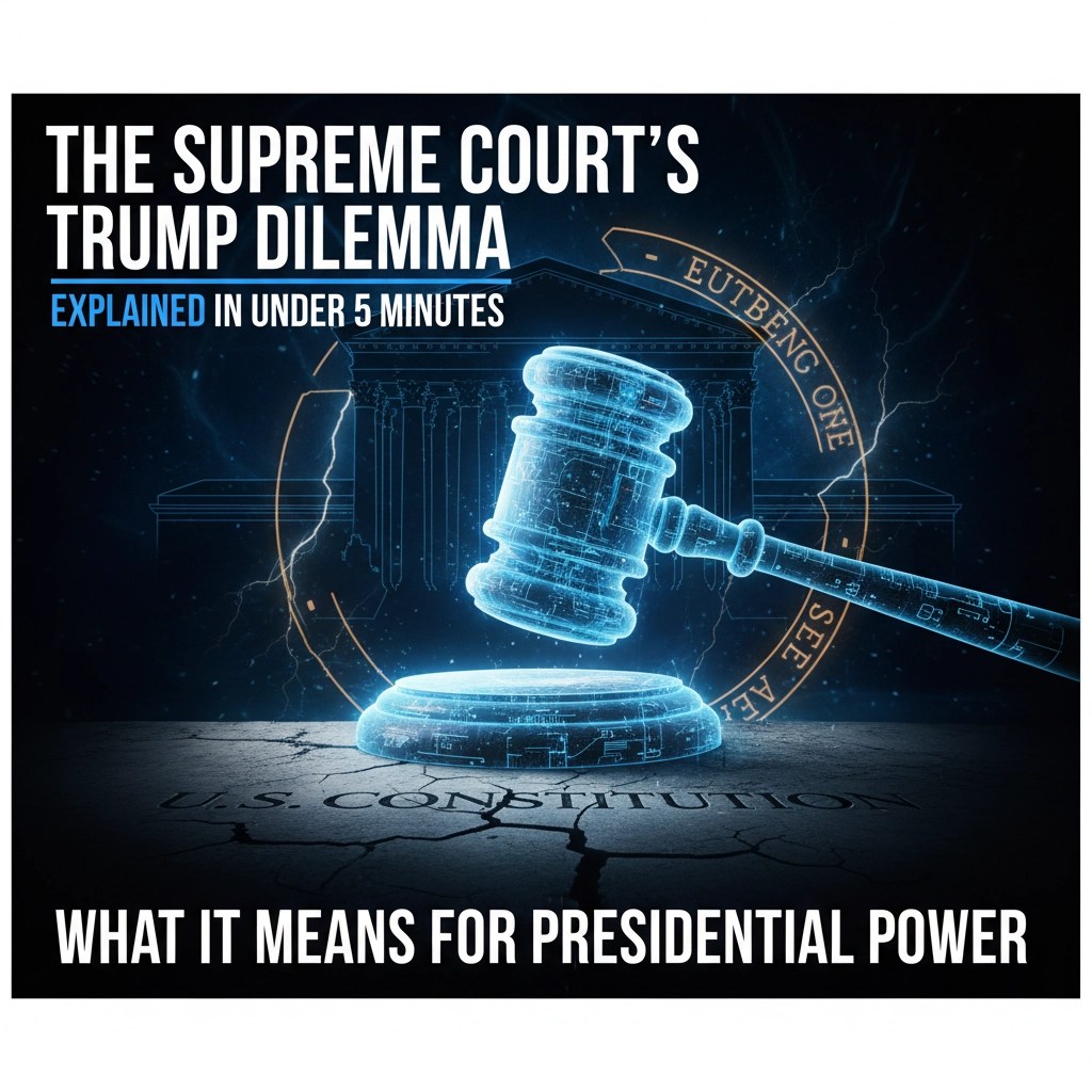 The Supreme Court's Trump Dilemma Explained in Under 5 Minutes: What It Means for Presidential Power