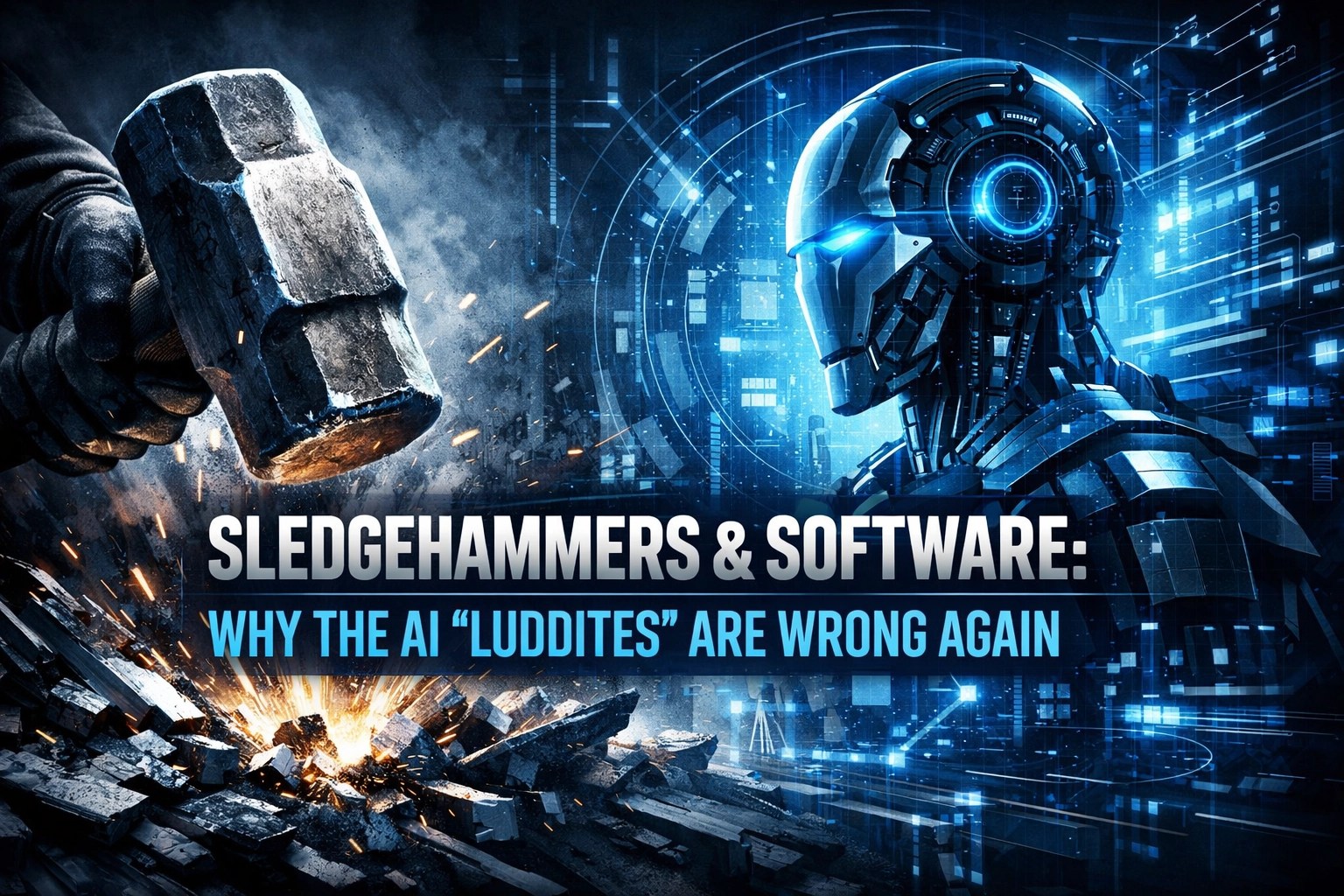 Sledgehammers & Software: Why the AI ‘Luddites’ Are Wrong Again