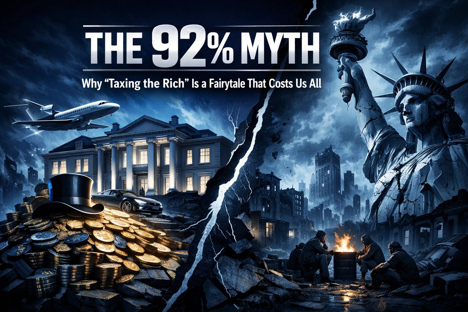 The 92% Myth: Why ‘Taxing the Rich’ Is a Fairytale That Costs Us All