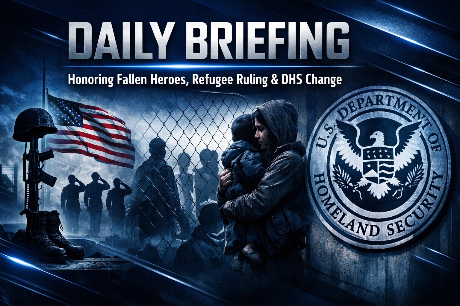 Daily Briefing: Honoring Fallen Heroes, Refugee Ruling & DHS Change