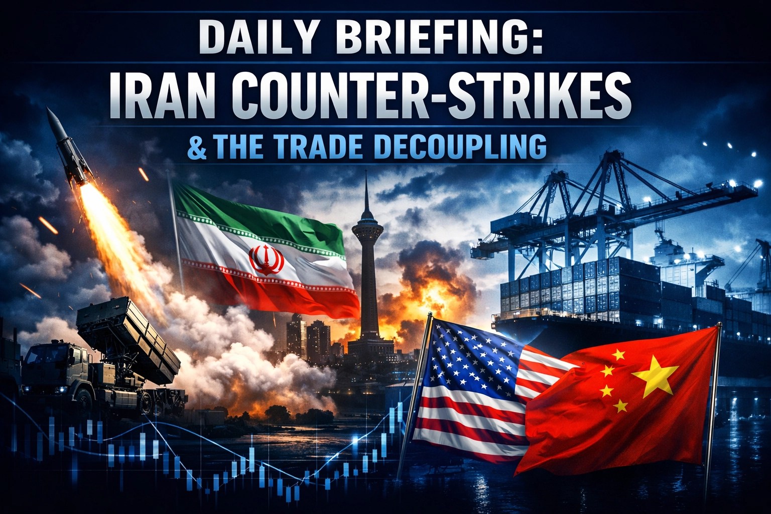 Daily Briefing: Iran Counter-Strikes & The Trade Decoupling