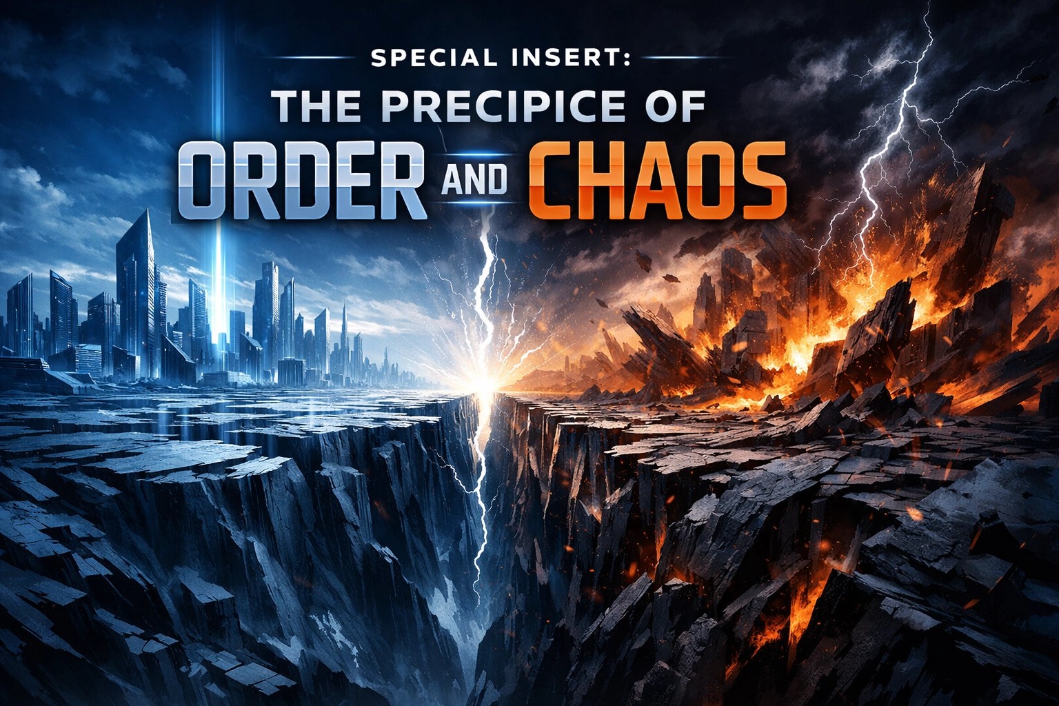 Special Insert: The Precipice of Order and Chaos