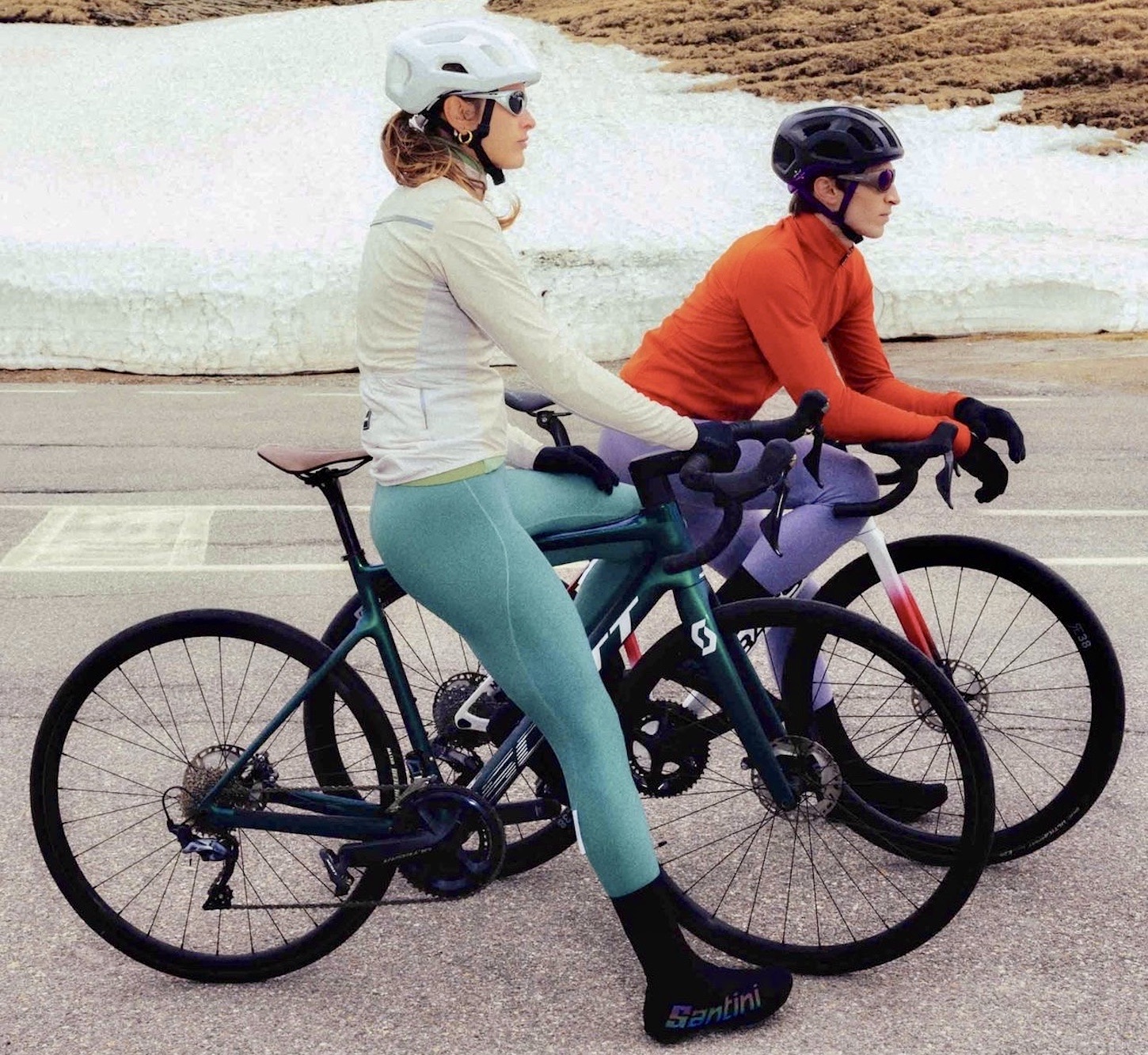 CapoVelo.com - Santini Brings a Splash of Color to Winter with