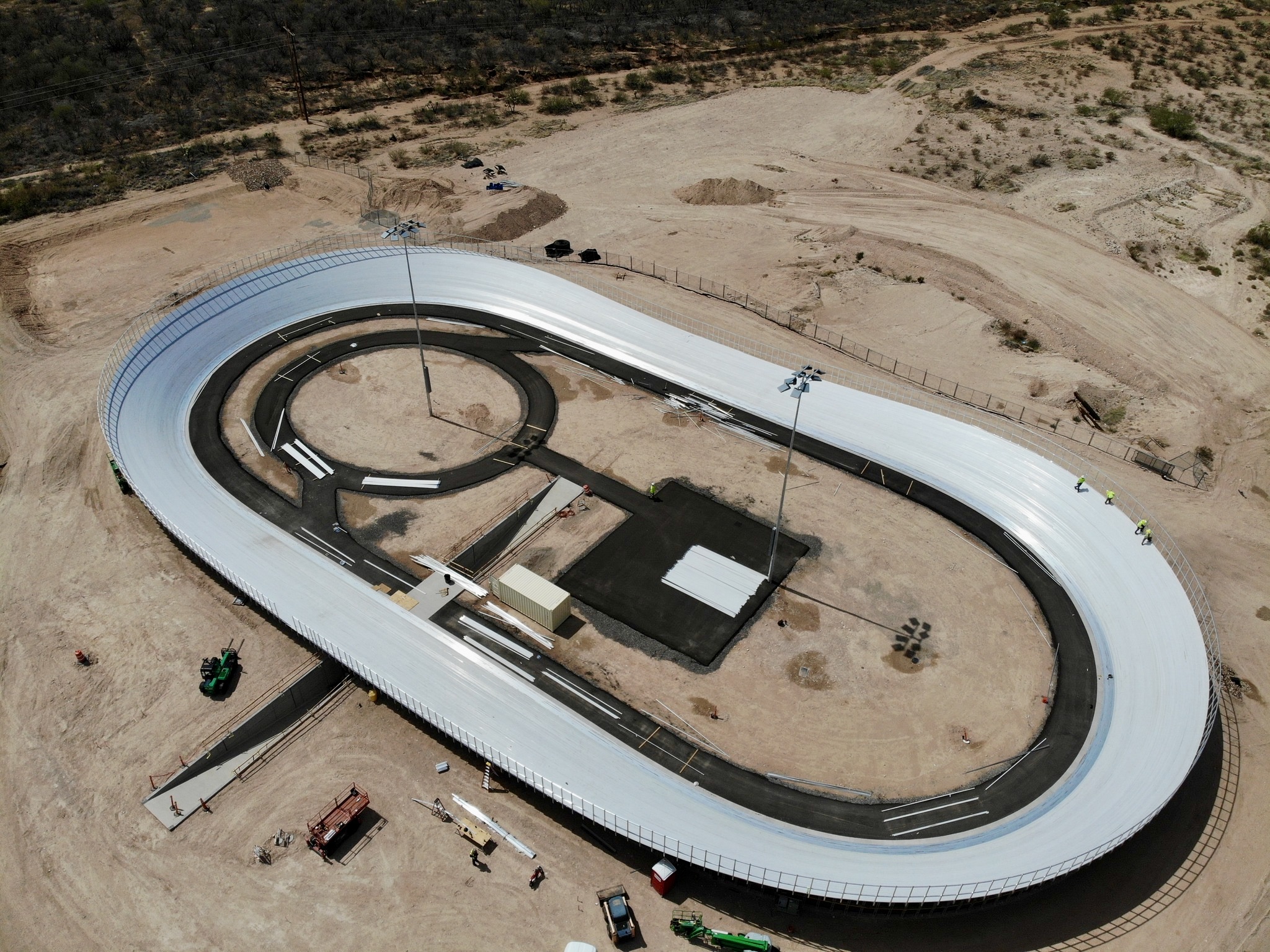 CapoVelo.com - World's First Aluminum Surface Velodrome Opens in