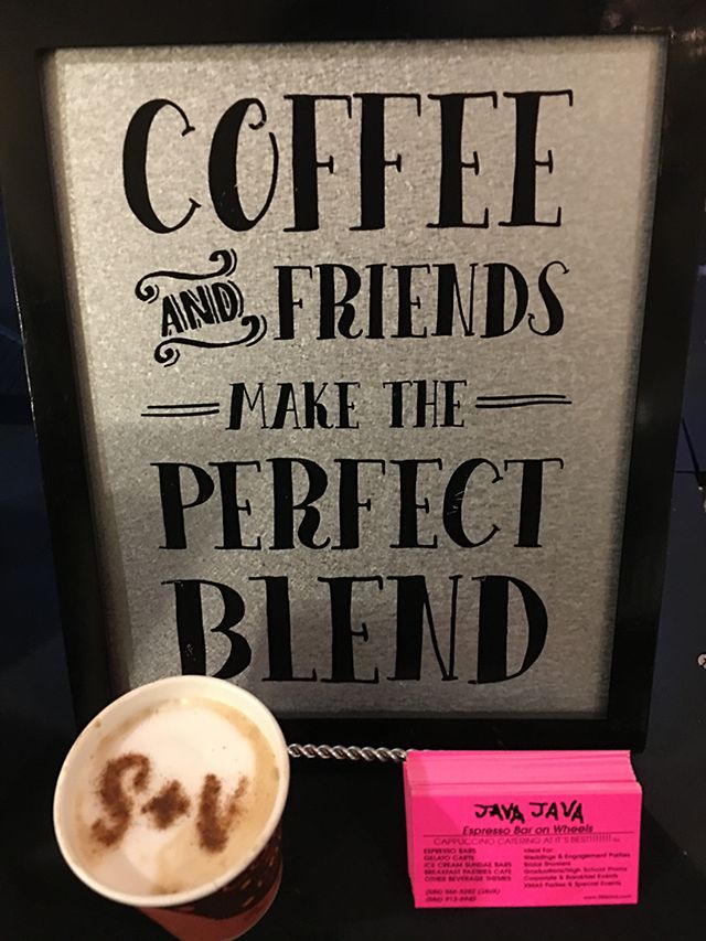 Latte Stencil Art Elevate Your Event With Java Java Espresso Bar On - Sunset Textures - Artistic 4K Collection