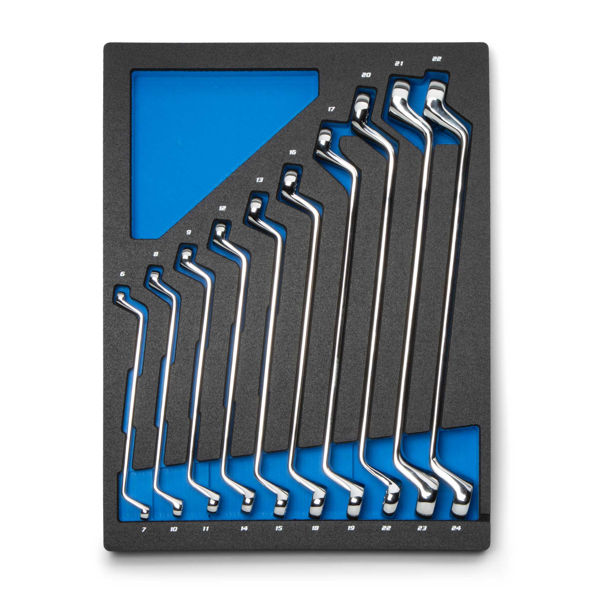 Capri Tools Flachstecknuss 6 Mm, 3/8" Antrieb, 6-kant - Aus Chrom-Vanadium-Stahl, Mit WaveDrive