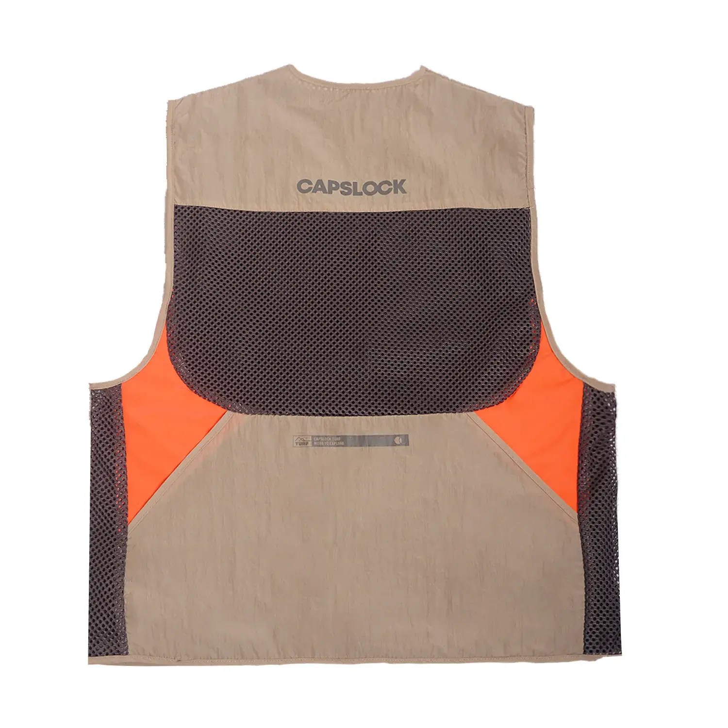 Alternative view of Field Turf Vest Cream/Green