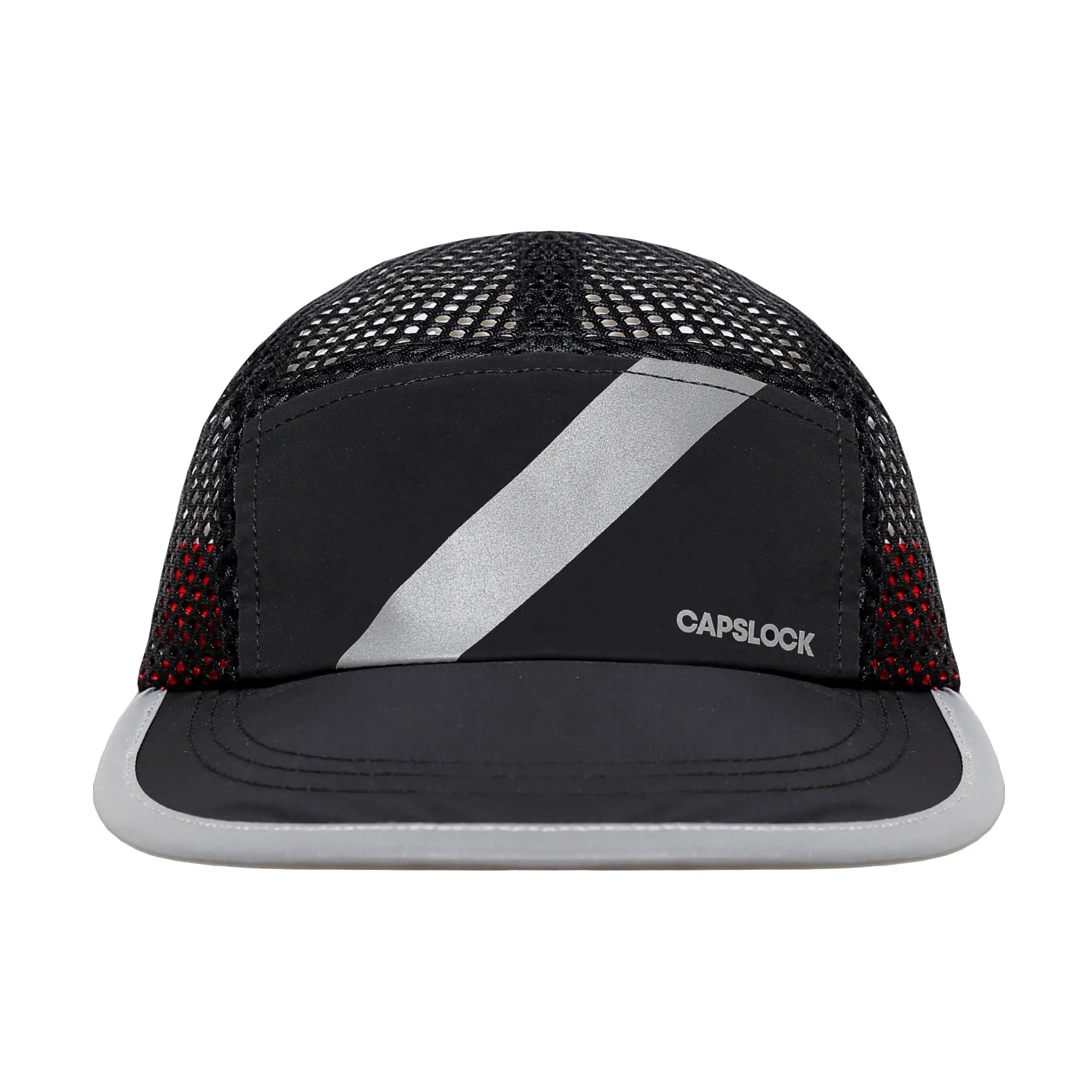 Alternative view of Black Reactive Reflective Meshcap