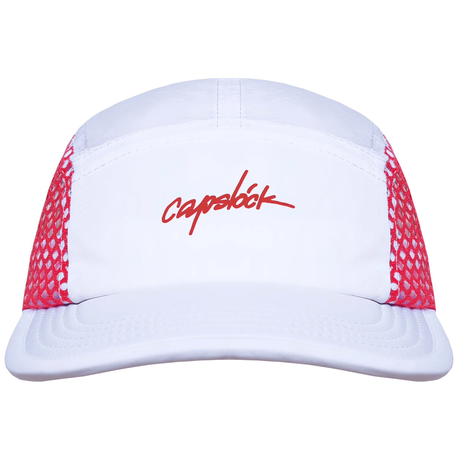 Alternative view of Two Dots - 5 Panel - White Red
