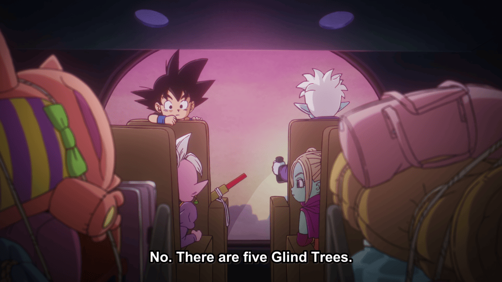 Spoken by Kaiōshin in Dragon Ball Daima episode 6