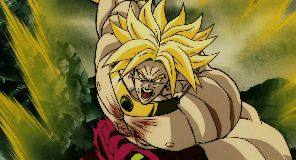 Dragon Ball Z: Broly – Second Coming. 4 bangs