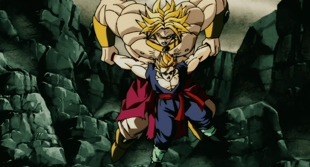 Dragon Ball Z: Broly – Second Coming. 4 bangs