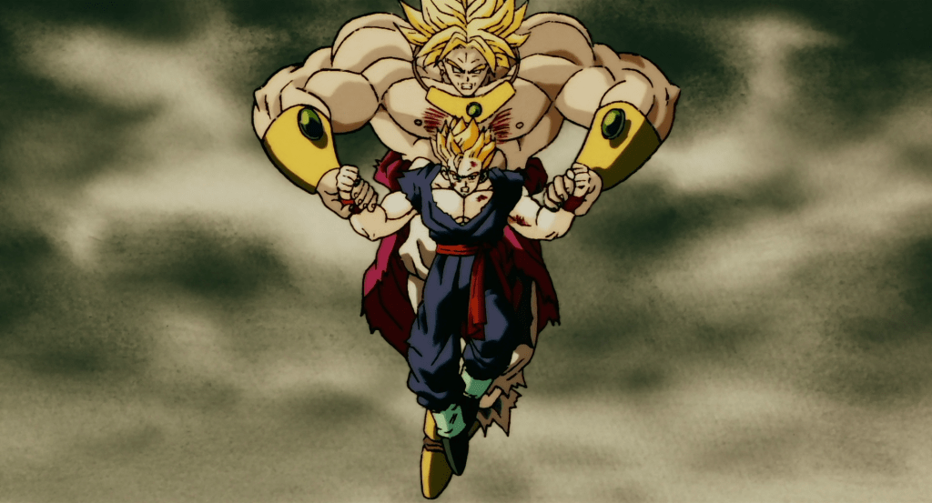 Dragon Ball Z: Broly – Second Coming. 4 bangs