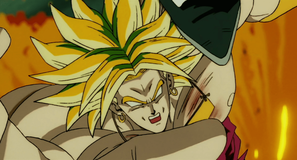 Dragon Ball Z: Broly – Second Coming. 4 bangs