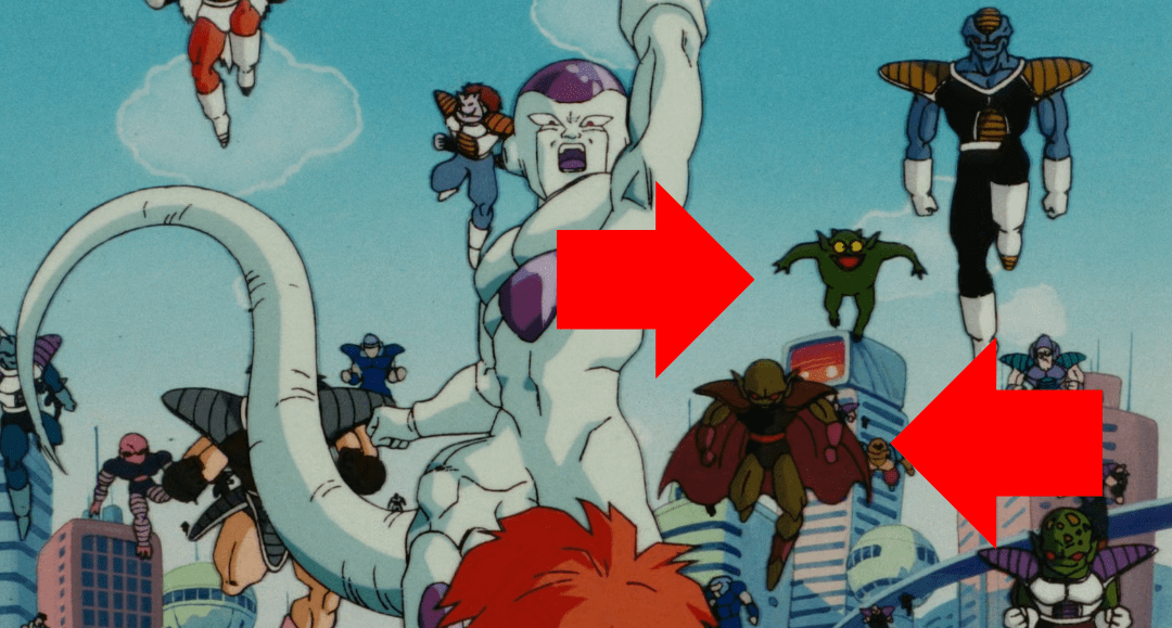 Movies 1 and 4 villains in Dragon Ball Z: Fusion Reborn