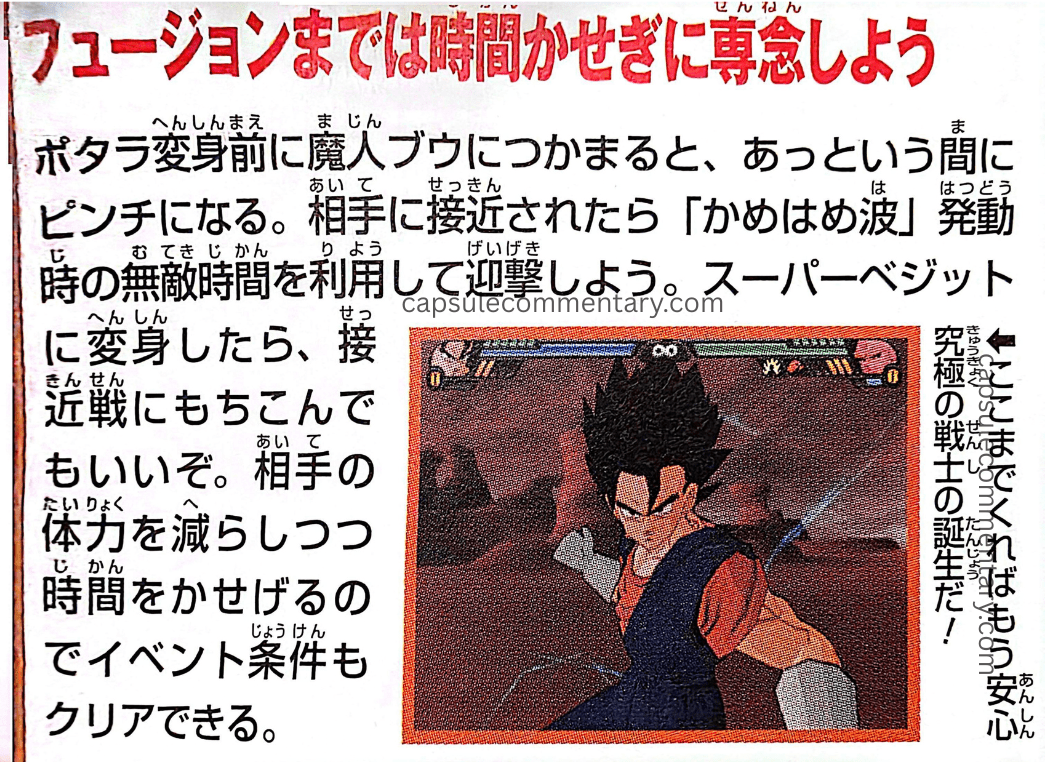 Dragon Ball Z Sparking Meteor page 217