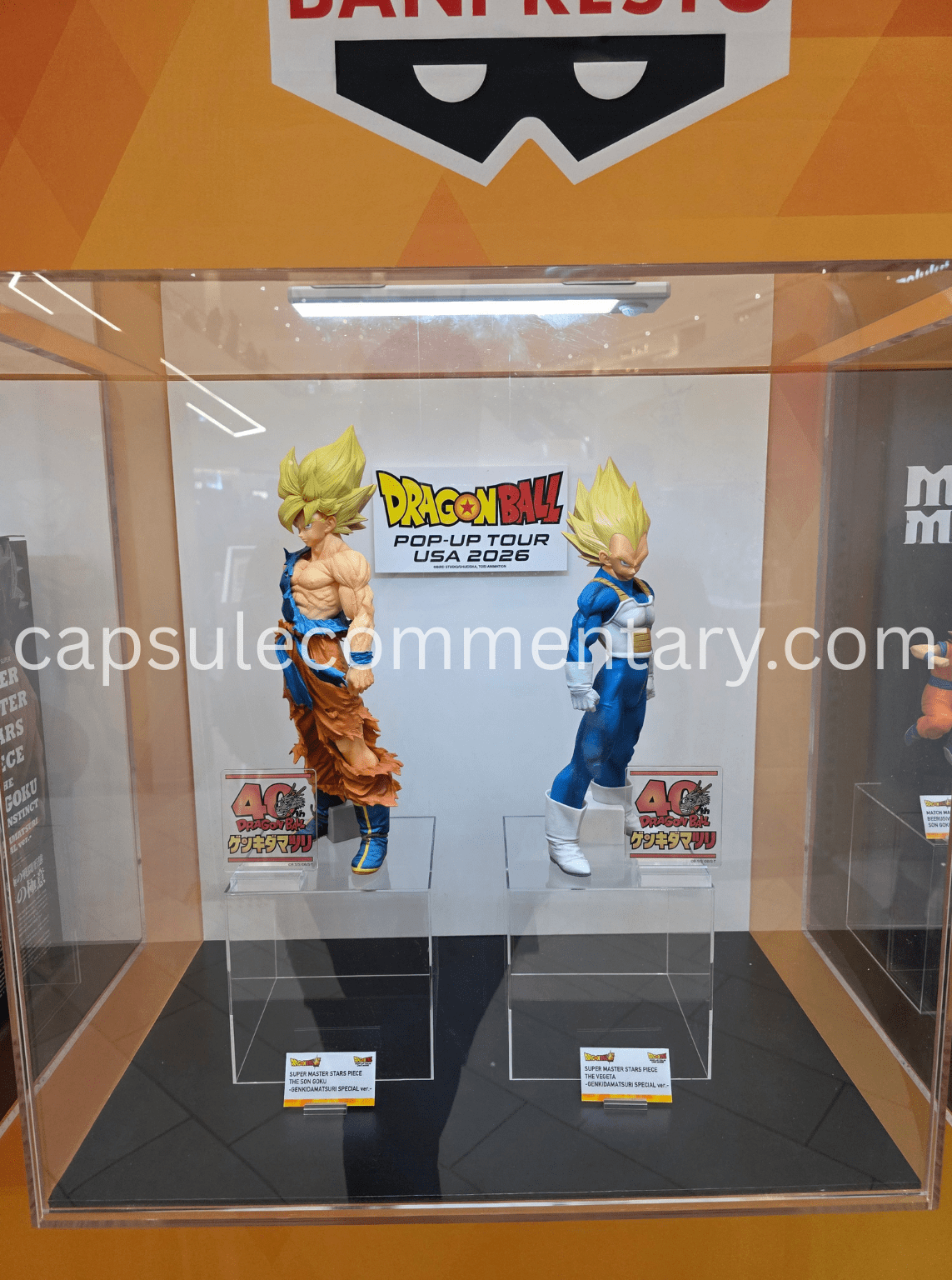 Dragon Ball Pop-Up Tour USA 2026 at the American Dream Mall in East Rutherford, New Jersey