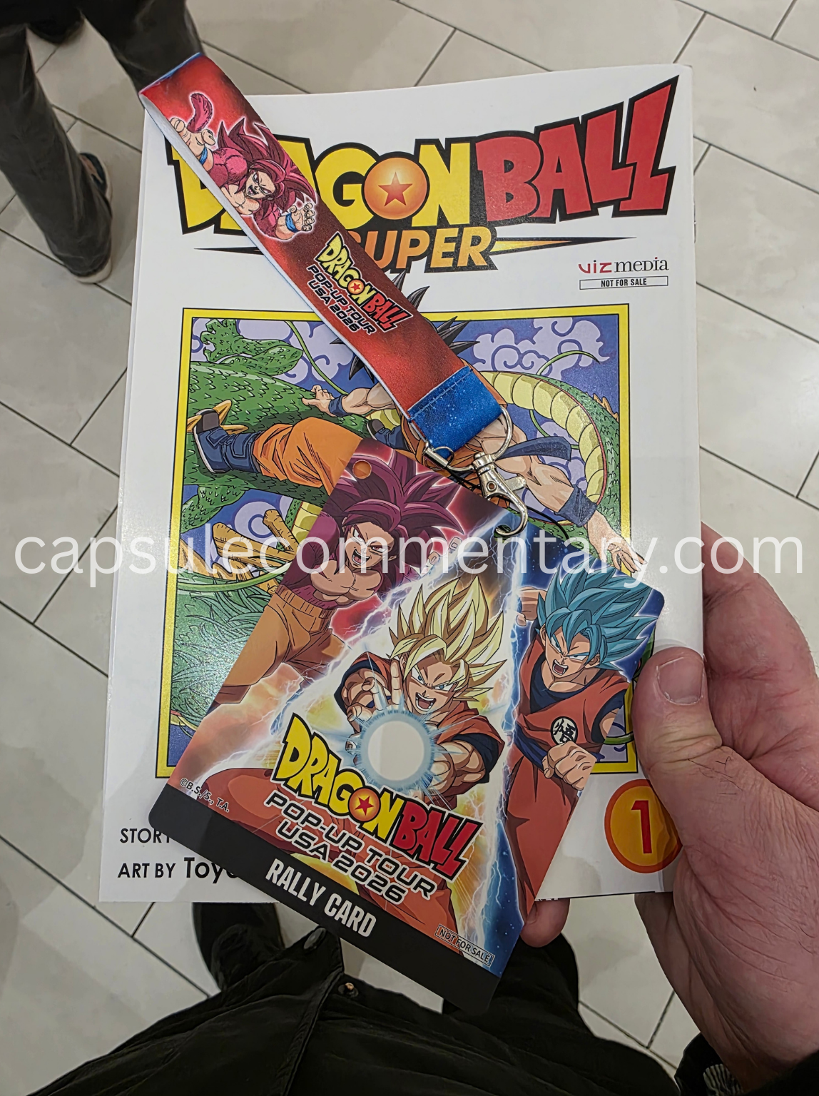 Dragon Ball Pop-Up Tour USA 2026 at the American Dream Mall in East Rutherford, New Jersey