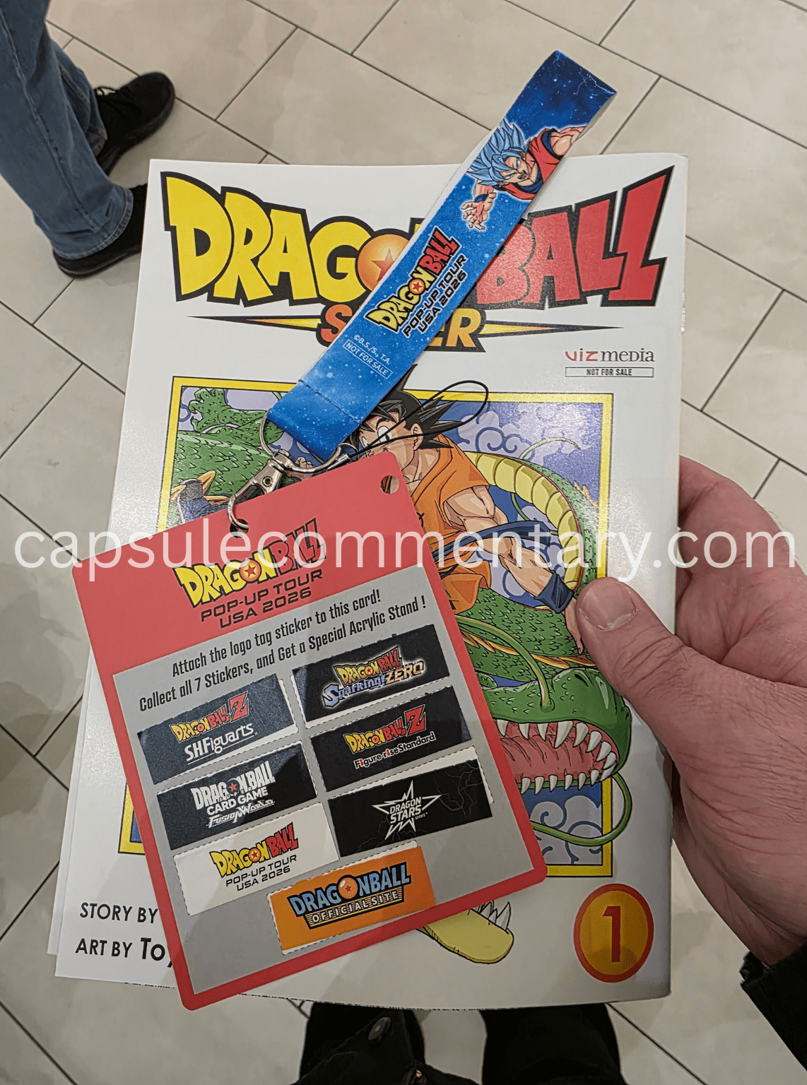 Dragon Ball Pop-Up Tour USA 2026 at the American Dream Mall in East Rutherford, New Jersey