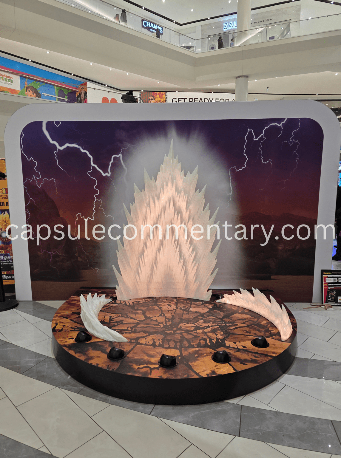 Dragon Ball Pop-Up Tour USA 2026 at the American Dream Mall in East Rutherford, New Jersey