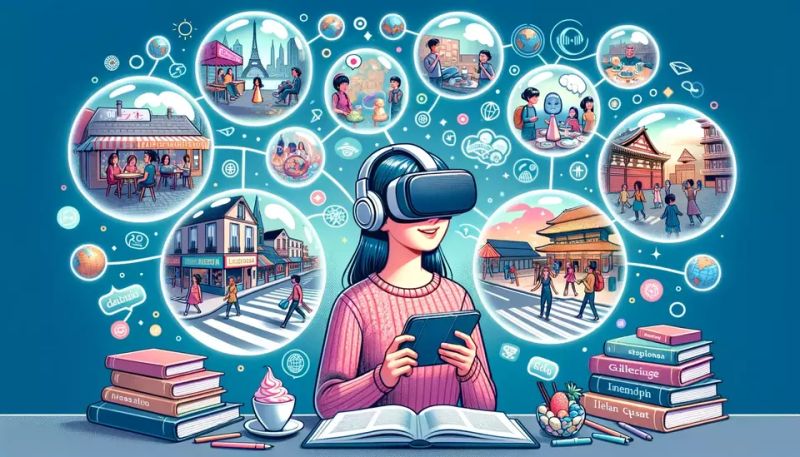 How To Learn New Languages Using Virtual Reality Software - Gorgeous Gradient Pattern - Mobile