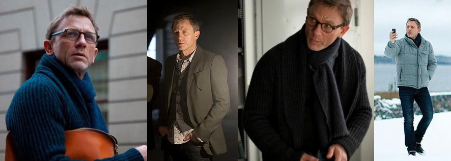 Daniel Craig Girl With The Dragon Tattoo Cardigan
