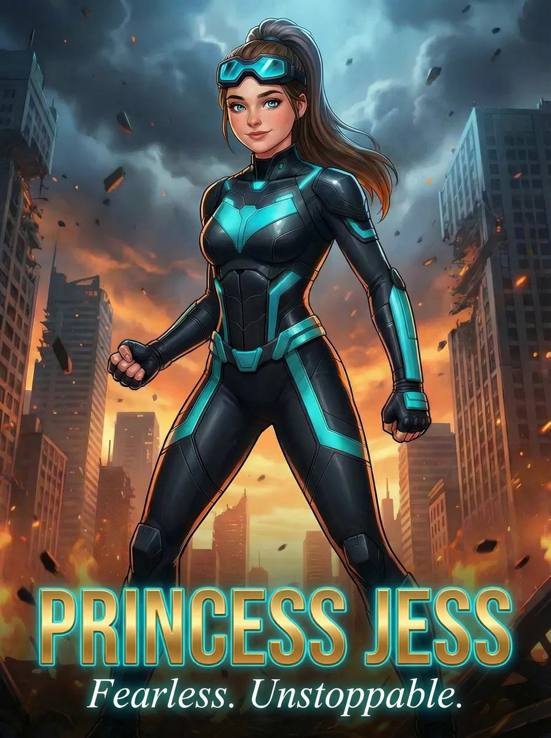 PRINCESS JESS FEARLESS UNSTOPPABLE