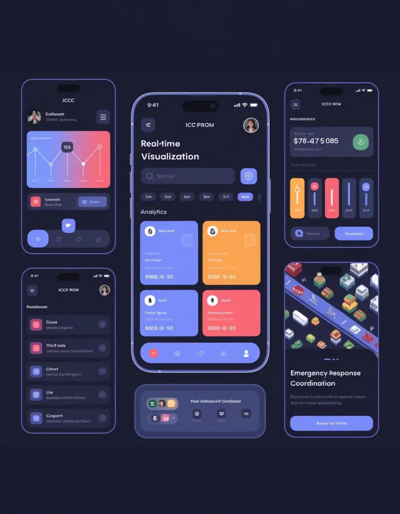 Smart City Iccc App Capulus Technologies Pvt Ltd - Landscape Backgrounds - Modern Retina Collection