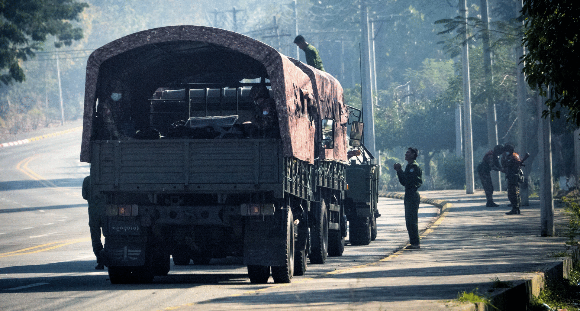A woman does an aerobics class in myanmar not realizing a coup is. Britain Must Stand Up For Democracy In Myanmar Capx