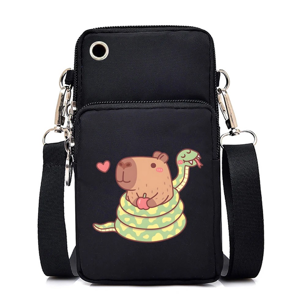 CapyCarry โ Mini Capybara Crossbody Phone Bag | Harajuku Style Purse for Girls & Teens - Image 7