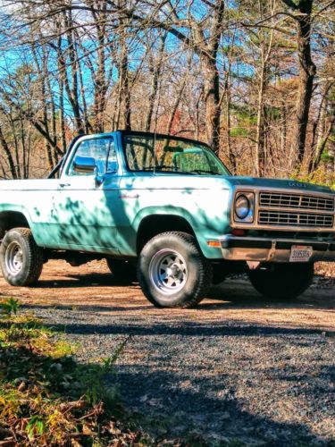 1979 Dodge Ramcharger Se