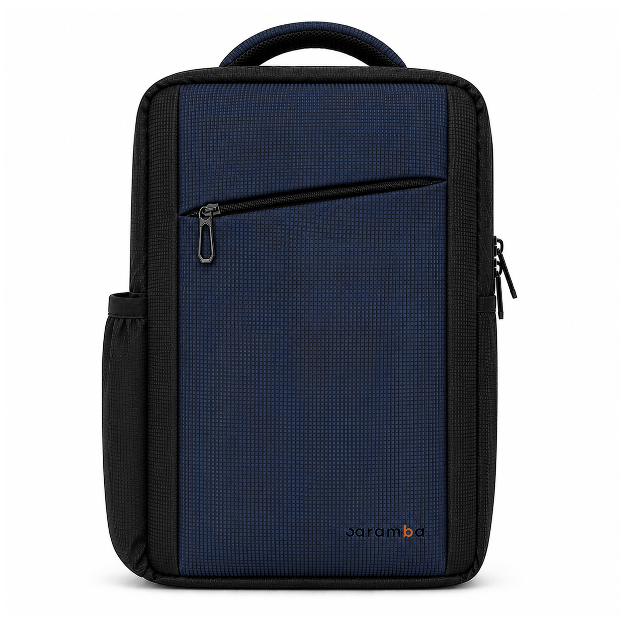 CarryMate 26.5L Overnighter Laptop Backpack — Black-Midnight Blue