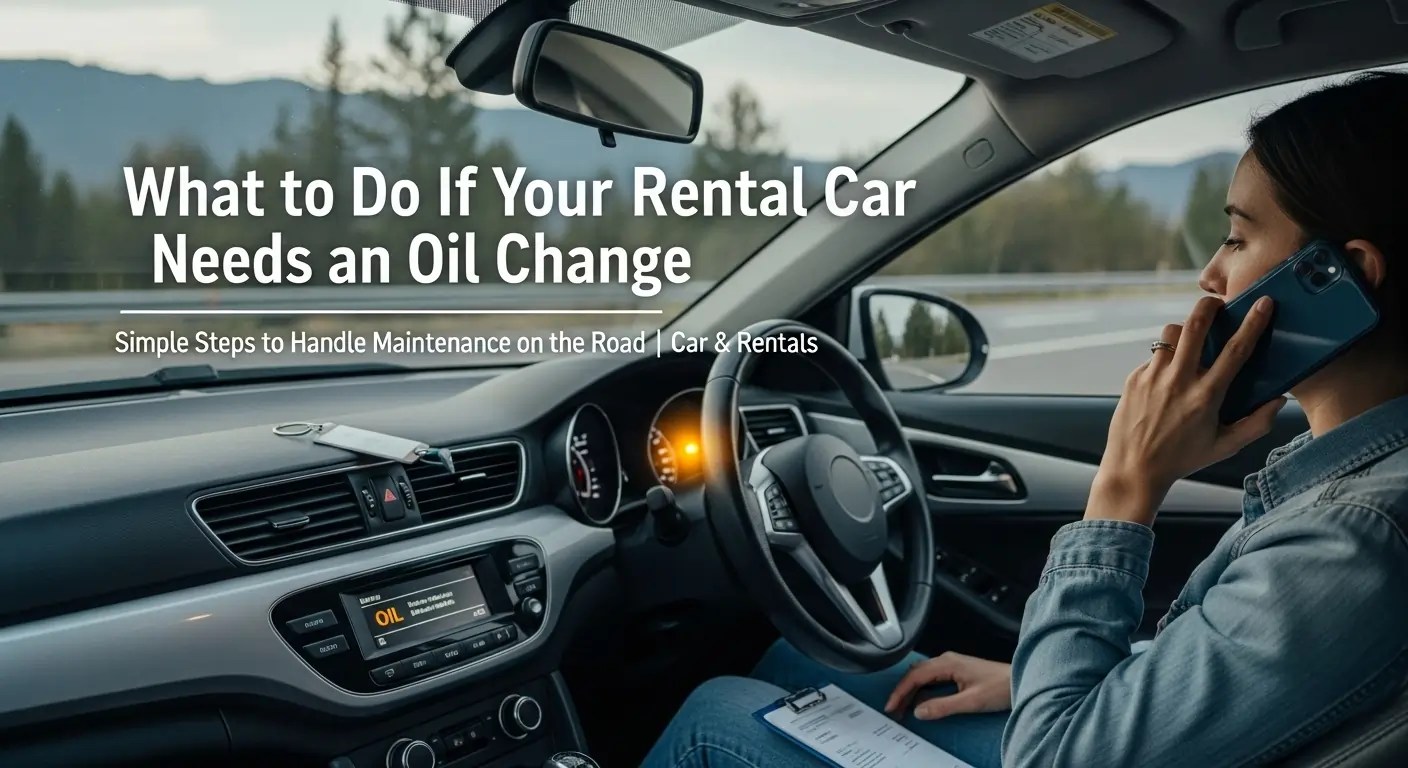 Read more about the article What to Do If Your Rental Car Needs an Oil Change? | Complete Guide 2026