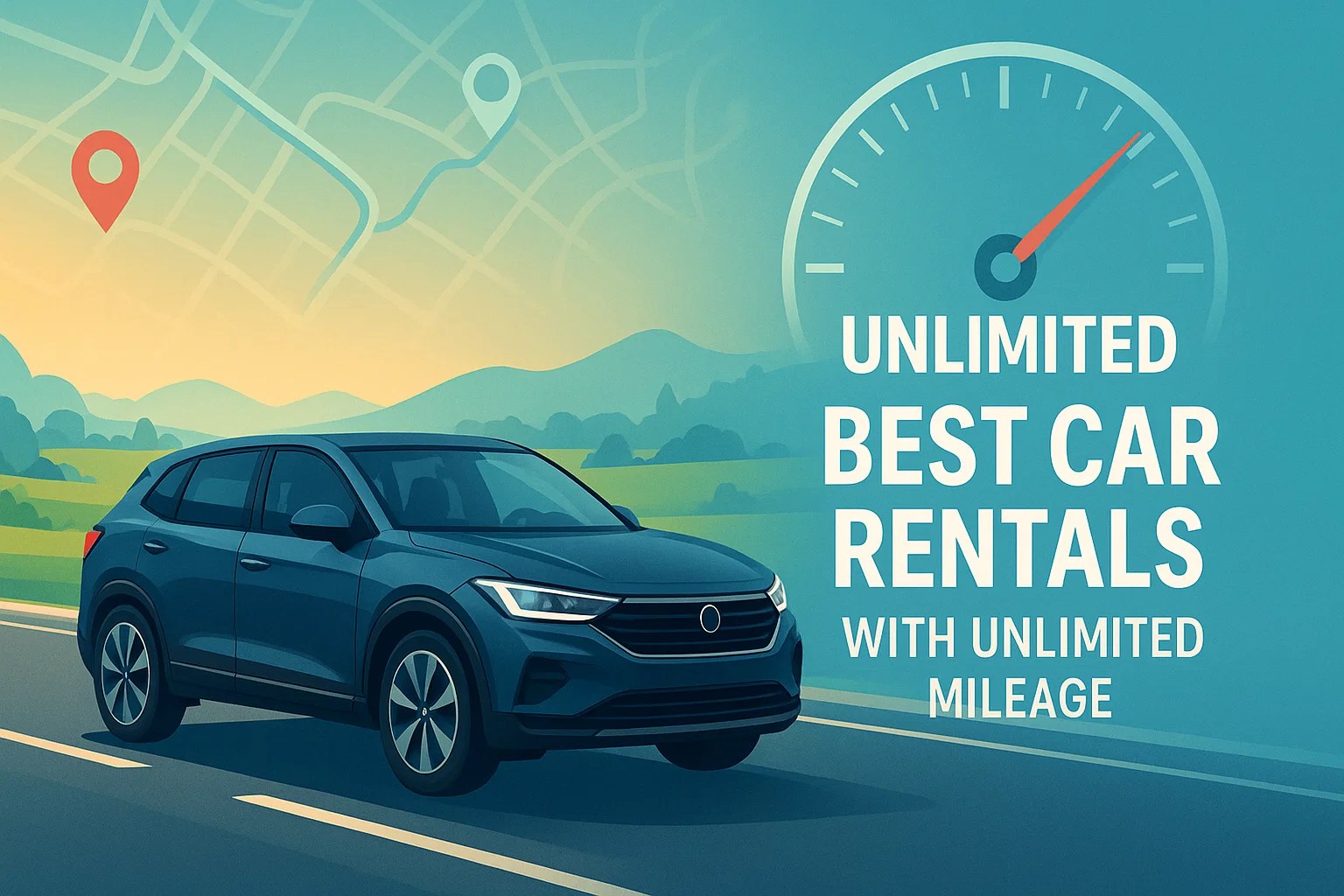 Read more about the article Car Rental with Unlimited Mileage: Complete Guide 2026 (Best Rates & Companies)