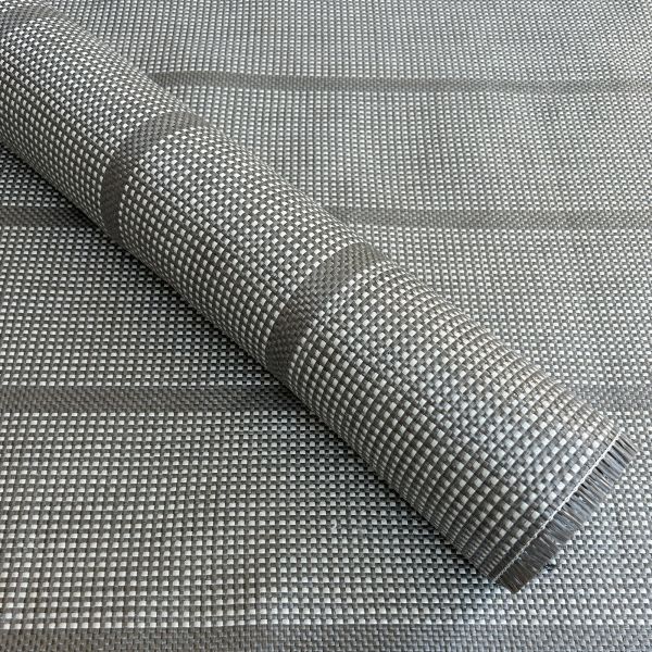 Arisol Zeltteppich Standard Rigato dunkelgrau 300 x 600 cm