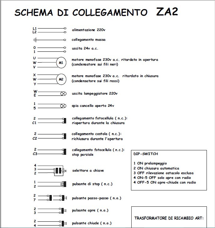 Schema Za2 Il Blog Del Telecomando Di Gianfranco Caravelli