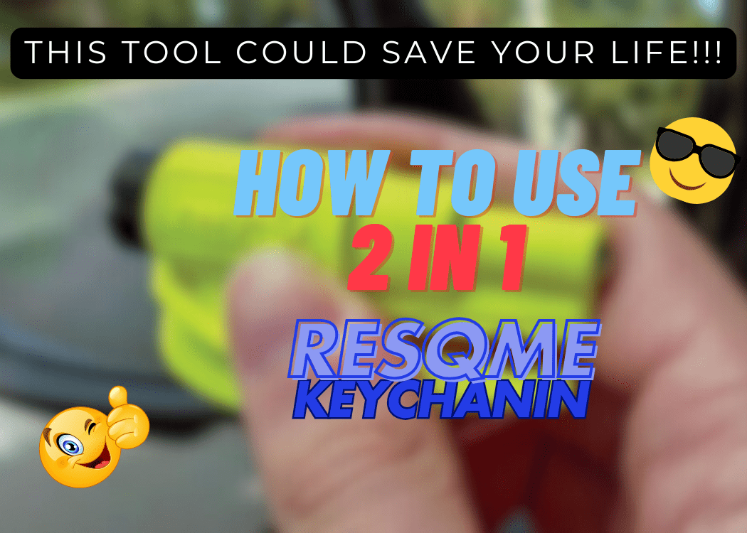 Resqme Keychain Car Escape Tool