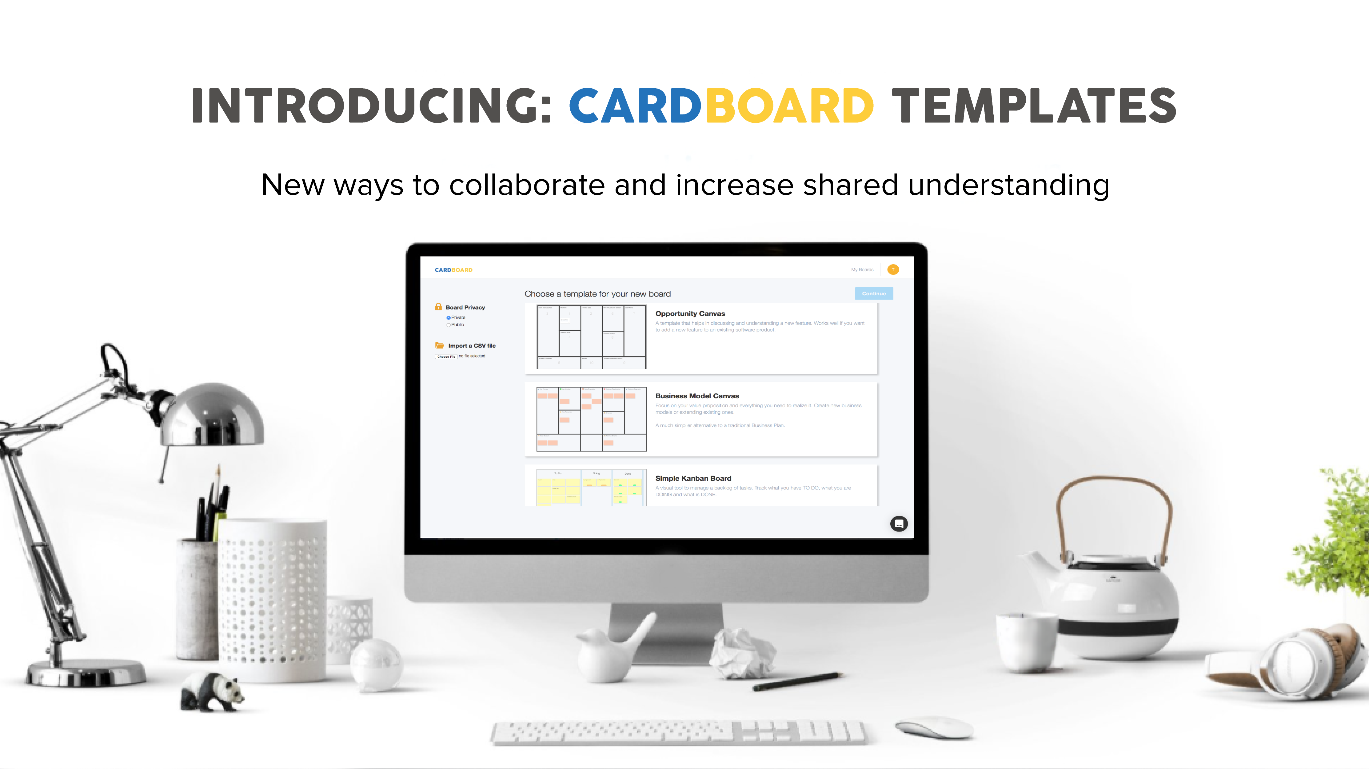 New Updates Introducing Templates Cardboard It
