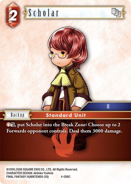 Final Fantasy Opus 4 Trading Card  4-008