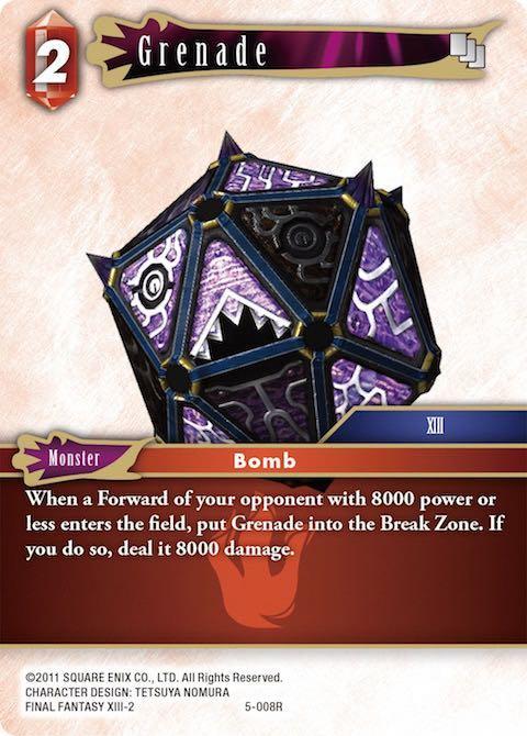 Final Fantasy Opus V Trading Card  5-008