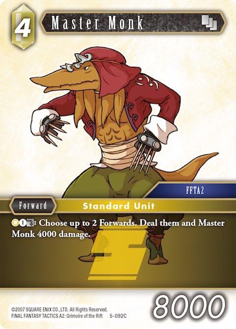 Final Fantasy Opus V Trading Card  5-092