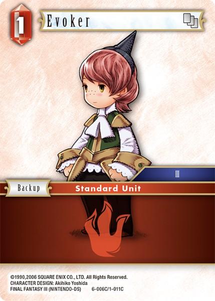 Final Fantasy Opus VI Trading Card  6-006