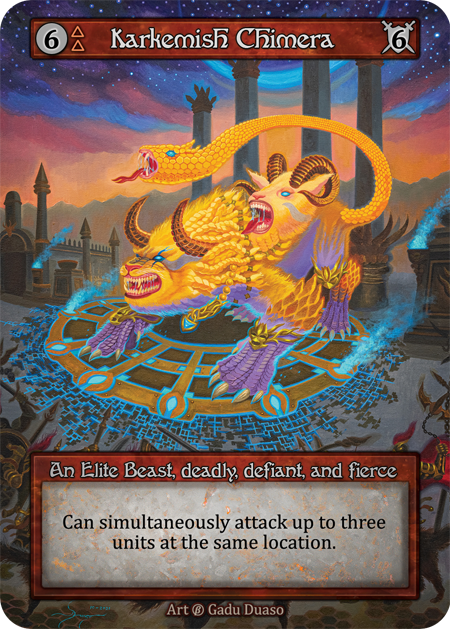 Karkemish Chimera (Beta Elite Foil)